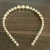 Import Korean Custom Headbands for Women Girls Wedding Party Simulated Pearls Beaded Handmade Hairbands Hair Accessories from China