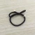 Import Korean style hair accessories elastic hair bands black knot hair ties from China