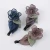 Import Korean version of sweet hairpin banana clip vertical clip ponytail hairpin temperament large flower leaf yarn silk hair clip from China