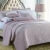 Import Kosmos 100% cotton fabric best quality comfortable quilted bedspread set from China