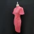 Import Lantern Short Sleeves Bodycon Hip Elegant Sashes Office Career Lady Dress from China