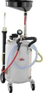 Large capacity car care equipment pneumatic waste oil drainer can suction oil