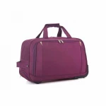 Large capacity travelling bag collapsible Oxford luggage bag trolley boarding bag