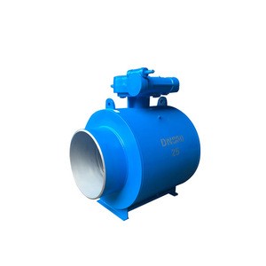 Large size underground installation trunnion mounted ball valve casting body for gas pipeline