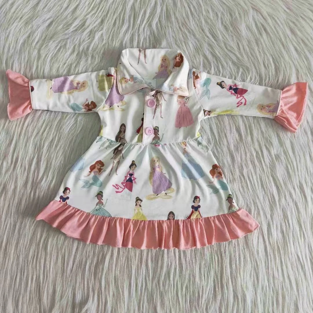 Buy Latest Children Fashion Kid Cartoon Girl Baby Dress Beautiful Baby  Clothes 3 Year Old Silk Milk Baby Girl Dress Wholesale Dress from Yiwu  Yifan Garments Co., Ltd., China 