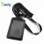 Import leather pu id card holder with lanyard half-card badge holder rigid horizontal from China