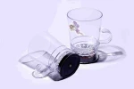LED flashing cup with hand shank/grip /LED PS/Plastic cup for party, bar, pub, club cup