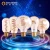 Import LED Residential Lighting 360 degree G125 A19 ST64 Curved Filament Led Bulb from China