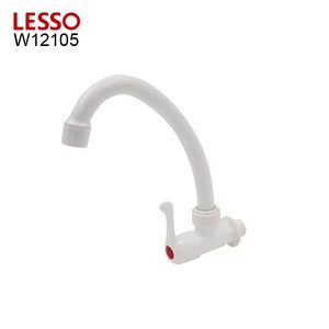 LESSO W23105 modern wholesale single handle wall mounted kitchen faucet single handle kitchen faucet