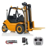 Lesu 1/14 Hydraulic RC Forklift Truck Radio Control Transfer Car RTR Ready To Run Painted Toucan Model Boys Toys Thzh1380