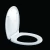 Import Light Concave comfortbal one button and quick release open  UF toilet Seat from China
