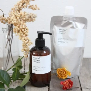 Liquid Hand Soap. Lavender or Lemon fragrance from essential Oils. Only natural ingredients, made in Japan. Private label / OEM