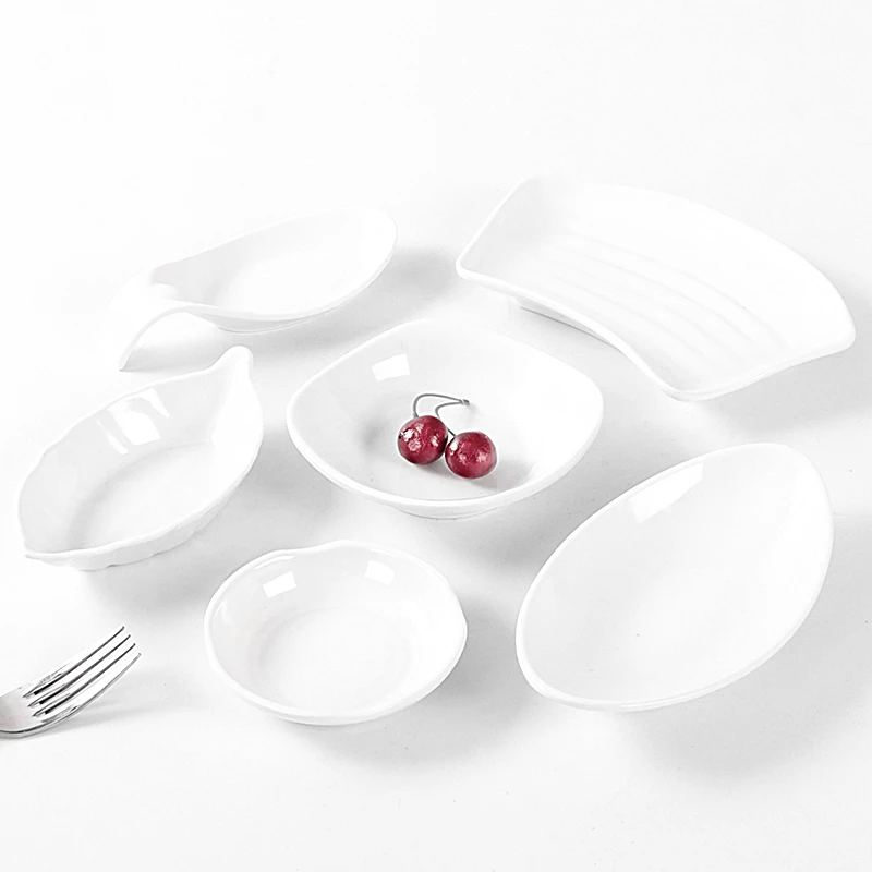 LJP6035A100 Top Standard Own Manufacturer Good Price Plastic Hotel Restaurant Plates Dishes