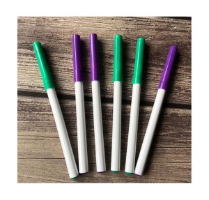 Long and slim size tube with 1mm tip dry wipe off marker
