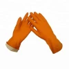 Long Cuff Orange Household Latex Working Gloves