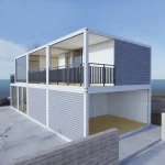 Low Cost Prefabricated House Light Steel Structure Villa furnished light steel structure prefabricated