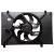 Import Low Noise High Efficient Radiator Cooling Fan With Seven Narrow Blades from China