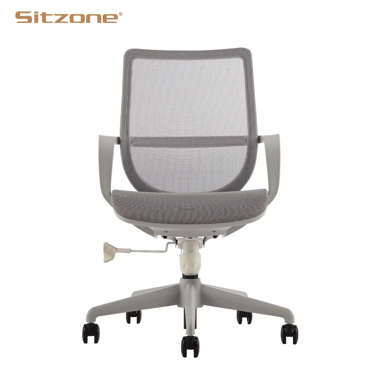 Low price high quality low back office furniture height adjustable modern computer swivel office desk chair