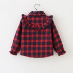 LR-GJ0266 Fashion coat for baby girl new design jacket girls fancy jacket