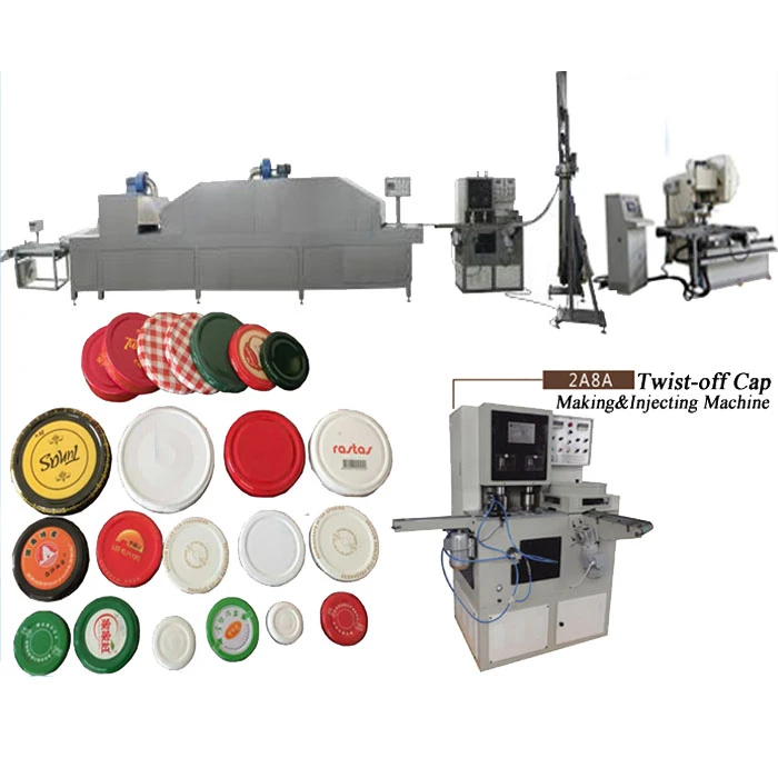 Lug cap twist-off metal cap making machine production line from China