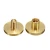 Import M2 M2.5 M3 M4 M6 solid brass chicago rivet for wallet and leather from China