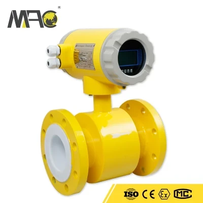 Macsensor Inline-Type, General Purpose Electromagnetic Flow Meter with Flanged Connections