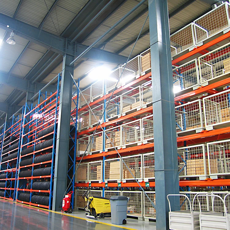 Made In China Space Saving Pallet Racking Industrial Warehouse Heavy Duty Racking  Including All Standard Accessories