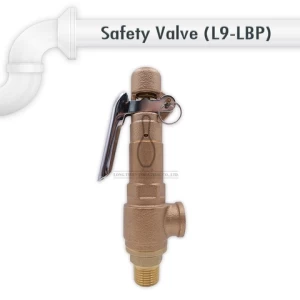 Made in Taiwan cast bronze pressure safety valves PSV with without lever
