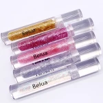 Makeup Wholesale Cosmetic No Brand Pigmented Lipgloss High Shiny Shimmer Pearl Glitter Lip Gloss