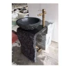malaysia cheap round circular outdoor pedestal wash basin