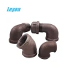 malleable iron pipe fitting black cap 1/2 black iron pipe fittings malleable iron reducing elbow black pipe fittings