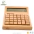 Import Manufacturers price for bamboo calculator office&#x27;s wood bamboo material solar power calculators office calculator from China