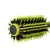 Import Marigold Bristles Ceramic roller comb Salon Aluminum tube hair volume crystal hair Comb Ceramic roller comb from China