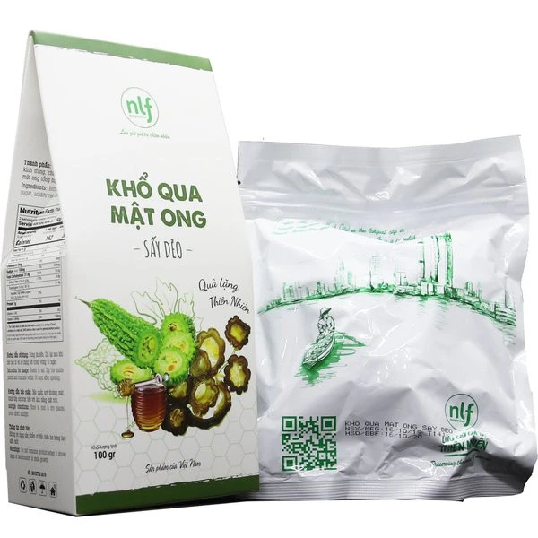Megavita Vietnam 100% Organic High Quality Soft Dried Bitter Melon/ Bitter Gourd with Honey 100g