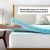 Import Memory Foam Mattress Topper CertiPUR-US Certified with Removable Zippered Hypoallergenic Cover and Non Slip Bottom from China