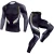 Import Mens Breathable Clothing Sportwear Gym Running Fitness Base Layer Underwear Set Compression Pants Shirt Kit from China