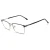 Import Mens classic square metal eye glasses eyewear optical from China