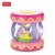 Import Merry go round sound song hand toy drum musical instrument with light from China