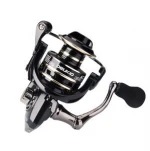 Metal casters wheel aluminum bait spinning bass fishing reels