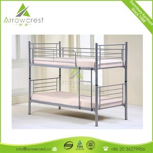 Metal Heavy Duty Adult Iron blue collar workers hostel lodge dormitory Steel Double Bunk beds wholesale