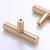 Import Metal T Bar Furniture Pull Handle For Cabinet Kitchen Cupboard Wardrobe Drawer from China