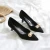 Import mfd9277-7 elegant women high heel dress shoes pumps from China