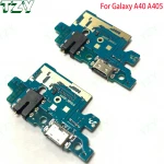 Mobile Phone Spare Parts USB Connector Charging Dock Flex For SamSung A40 A405