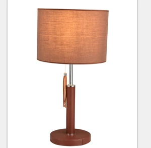 Modern Design Nickel Hotel Floor Lamp with Fabric Shade for Home Decoration
