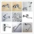 Import Modern Designer Basin PP Tap Plastic Wall Deck Mounted Water Faucet Bathroom Kitchen Bibcock from China