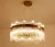 Import Modern luxury crystal metal chandelier frame glass tube lamp shade magnifying glass led lamp from China