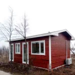 Modern pre fab steel framed home units prefabricated house