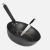 Import Modern Style Kitchen Round Non Coating Wok Cast Iron Skillet Iron Frying Pan from China