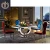 Import modern top high gloss 6 seater dinning room glass dining table with 6 chairs set from China