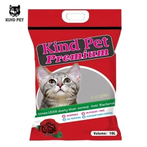 mongolia cat sand pet product,no dust,scented bentonite clay cat sand